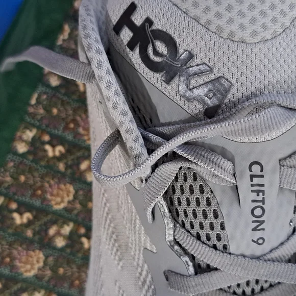 Hoka Clifton 9 Black mens HOKA sz. 12 2E - Picture 7 of 9